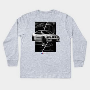 BMW E46 Rocket Bunny Kids Long Sleeve T-Shirt